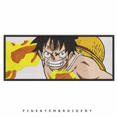 Monkey D. Luffy | One Piece - Frame - Animé  - Embroidery Design - FineryEmbroidery